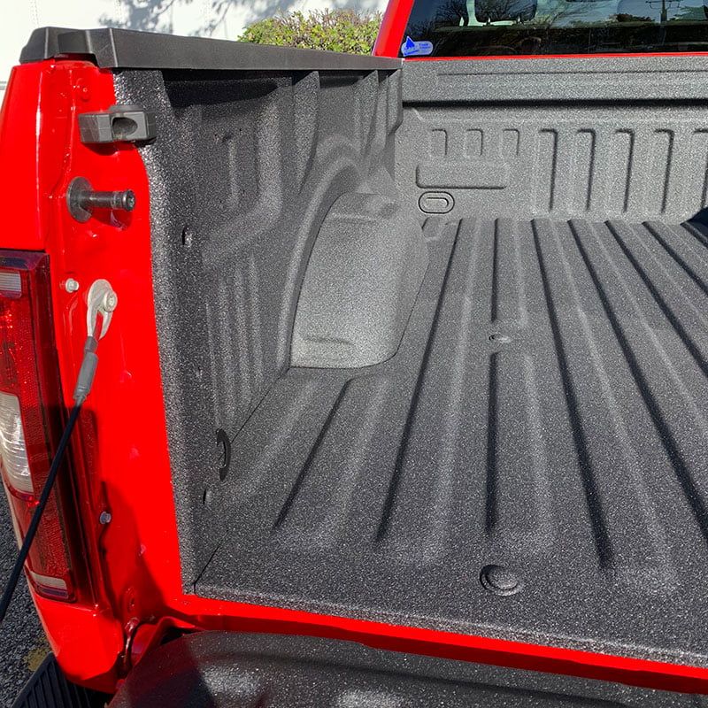 Truck bed with Fabick liner